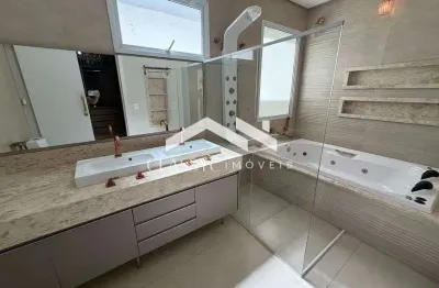 Casa em condomínio fechado com 3 quartos para alugar no shopping park, uberlândia  por r$ 10.000