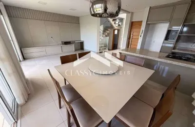 Casa em condomínio fechado com 4 quartos para alugar no granja marileusa, uberlândia  por r$ 7.500