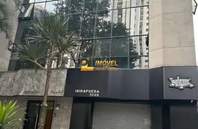 Sala comercial para alugar em indianópolis, são paulo , 43 m2 por r$ 2.500