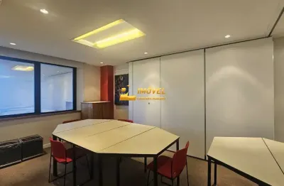Sala comercial com 5 salas para alugar na cidade monções, são paulo , 100 m2 por r$ 5.800