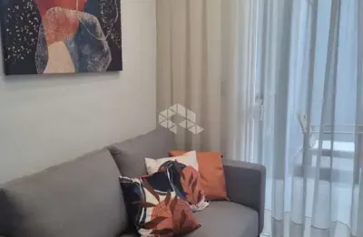 Apartamento à venda, 45,49m² de área útil,  2 dormitórios, banheiro social, sala integrada à cozinha, varanda gourmet.