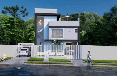 Casa em condomínio fechado com 3 quartos à venda na Rua Sargento Tadeu Czocher, 145, Uberaba, Curitiba