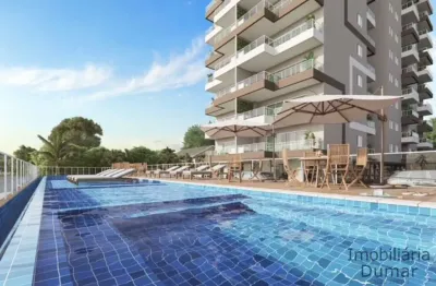 Lindo empreendimento frente mar, 2 e 3 dorms com vaga de garagem