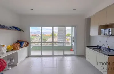 Lindo studio na praia do perequê açú c/ piscina no rooftop