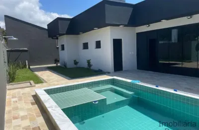 Casa alto padrão c/ piscina em condomínio fechado em ubatuba