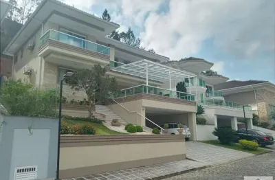 Casa em condomínio para venda em teresópolis, pimenteiras, 4 dormitórios, 4 suítes, 6 banheiros, 6 vagas