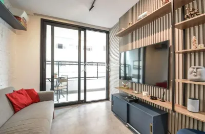 Apartamento com 1 quarto à venda na avenida iraí, 205, indianópolis, são paulo, 38 m2 por r$ 469.000