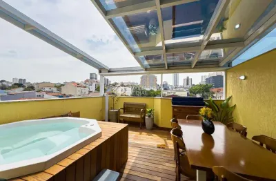 Cobertura com 2 quartos à venda na alameda campestre, 813, campestre, santo andré, 120 m2 por r$ 789.000