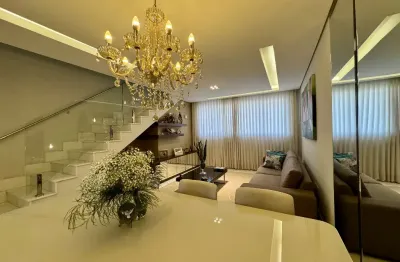 Cobetura alto padrão a venda bairro castelo 4 quartos, 2 suites, 4 vagas.