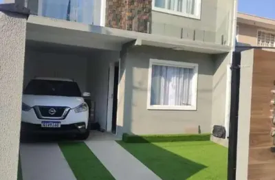 Casa / sobrado para venda em são josé dos pinhais, parque da fonte, 3 dormitórios, 2 banheiros, 2 vagas