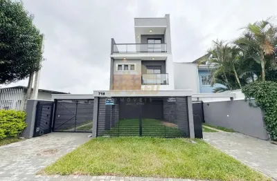 Sobrado para venda em curitiba, fanny, 3 dormitórios, 1 suíte, 2 banheiros, 3 vagas