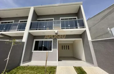 Sobrado para venda em curitiba, alto boqueirão, 2 dormitórios, 2 suítes, 3 banheiros, 2 vagas