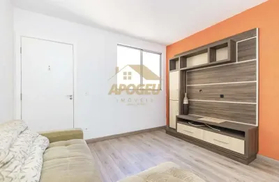 Apartamento para locação em são josé dos pinhais, parque da fonte, 2 dormitórios, 1 banheiro, 1 vaga