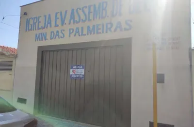 Salão comercial para locação em araçatuba, palmeiras, 1 banheiro
