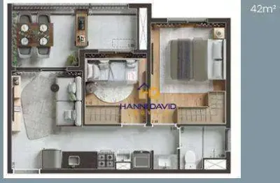 Apartamento com 1 dormitório à venda, 42 m² por r$ 538.445,78 - paraíso - são paulo/sp
