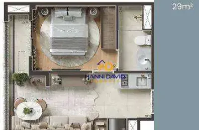 Apartamento com 1 dormitório à venda, 29 m² por r$ 341.899,42 - paraíso - são paulo/sp