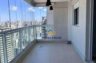 Apartamento a venda novo paraíso  planejado varanda gourmet com churrasqueira a carvão 2 dormitórios 1 suíte 2 vagas  ao lado tênis clube paulista. sp