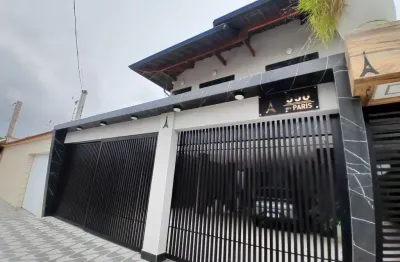 Casa em condomínio fechado com 2 quartos à venda na Avenida Professor Daijiro Matsuda, 540, Balneário Maracanã, Praia Grande