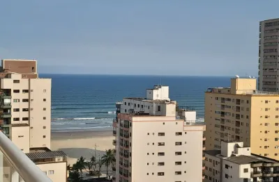 Apartamento com vista do mar, predio com piscina, salão de festas e jogos,  academia, proximo ao comercio.
