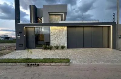 Casa dos sonhos à venda no alto do cerrado – sofisticação, conforto e lazer comp