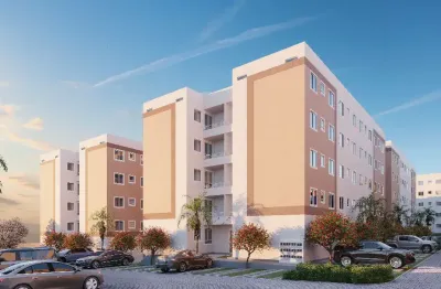 Lançamento mrv em abrantes 2 quartos com varanda e vaga   em construção mrv
