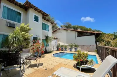 Casa 4 suítes à venda em condomínio fechado com piscina privativa – perto da praia de geribá, búzios