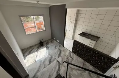 Cobertura duplex com 3 dormitórios para alugar, 85 m² por r$ 2.400/mês - condomínio residencial grand parc - itu/sp