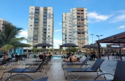 Apartamento com parque aquático no centro de caldas novas