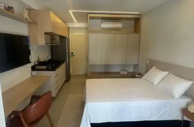 Studio Novo e Mobiliado na Av. Ibirapuera – 26m² com Lazer Completo