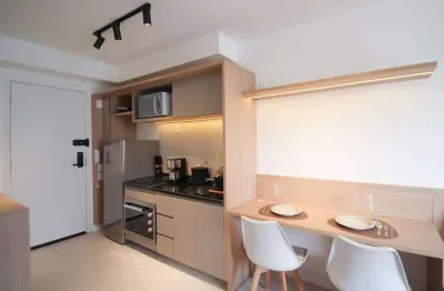 Studio 30m² Moderno com Terraço e Ar-Condicionado e com Lazer Completo