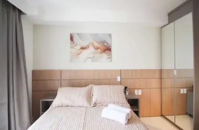 Studio Mobiliado com ar condicionado e com Terraço – Locação Pacote R$ 3.800 – Vila Olímpia