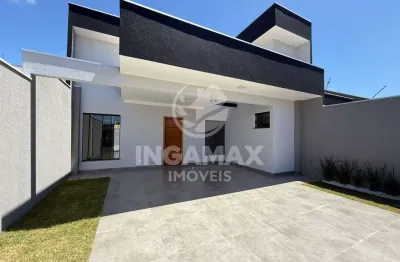 Casa nova á venda com 3 quartos sendo 1 suíte - jardim paulista iii