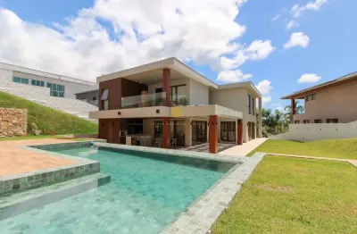 Venda - casa com 5 suítes no alphaville 2 - salvador-ba