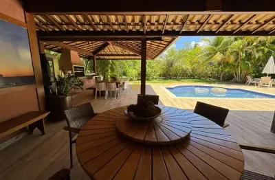 Casa 4 suítes no condomínio casas da praia do forte-ba