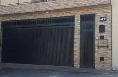 Casa térrea com 2 suites na vila palmares em santo andré