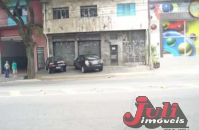 Rudge ramos - prédio com salão comercial e apartamento de 2 dormitórios