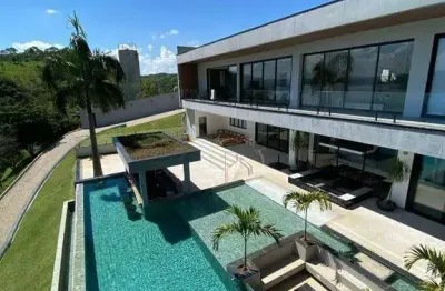 Casa com 10 dormitórios à venda, 1280 m² por r$ 20.000.000,00 - recanto dos passaros - igaratá/sp