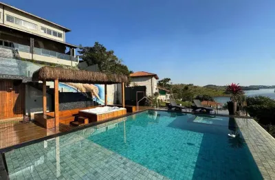 Chácara com 5 dormitórios à venda, 2200 m² por r$ 6.500.000 - parque alpina - igaratá/sp