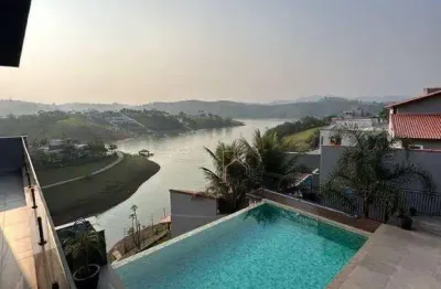 Casa com 4 dormitórios à venda, 520 m² por r$ 4.500.000 - paraíso de igaratá - igaratá/sp