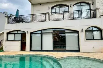 Casa com 5 dormitórios, 644 m² - venda por r$ 4.830.000,00 ou aluguel por r$ 24.150,00/mês - reserva ibirapitanga - santa isabel/sp