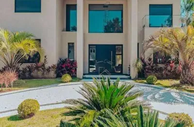 Casa com 6 dormitórios à venda, 780 m² por r$ 16.000.000,00 - condomínio tamboré 3 - santana de parnaíba/sp