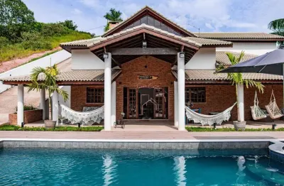 Casa com 6 dormitórios, 1000 m² - venda por r$ 6.790.000,00 ou aluguel por r$ 55.000,00/mês - àguas de igaratá - igaratá/sp
