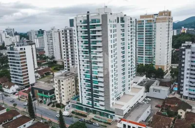 Edifício cosmopolitan - giardino com 3 suítes á venda no  centro  joinville/sc