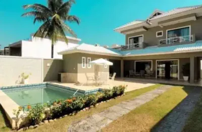 Casa com 5 dormitórios à venda, 425 m² por r$ 3.650.000,00 - barra da tijuca - rio de janeiro/rj