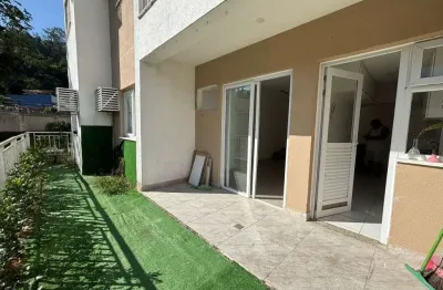 Apartamento garden com 3 dormitórios, 128 m² - venda por r$ 473.000,00 ou aluguel por r$ 4.390,00/mês - camorim - rio de janeiro/rj