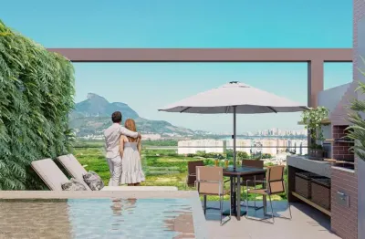 Cobertura com 1 dormitório à venda, 67 m² por r$ 563.470,00 - barra olímpica - rio de janeiro/rj