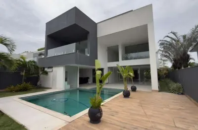 Casa com 4 dormitórios à venda, 600 m² por r$ 9.000.000,00 - barra da tijuca - rio de janeiro/rj