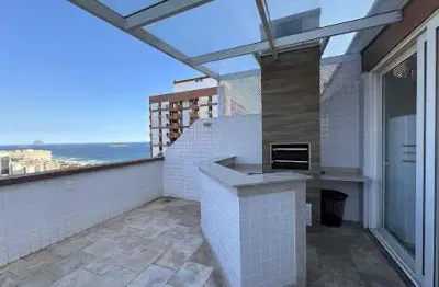 Cobertura com 3 dormitórios à venda, 240 m² por r$ 3.400.000,00 - barra da tijuca - rio de janeiro/rj