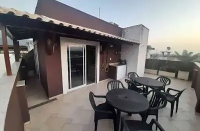 Cobertura com 4 dormitórios, 169 m² - venda por r$ 590.000,00 ou aluguel por r$ 4.765,00 - freguesia de jacarepaguá - rio de janeiro/rj