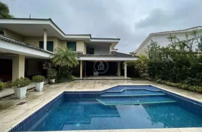 Casa com 4 dormitórios à venda, 800 m² por r$ 5.000.000,00 - barra da tijuca - rio de janeiro/rj